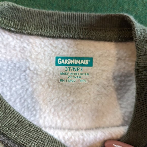 Garanimals Camouflage Sweatshirt Size 3T 💙 - Picture 5 of 5